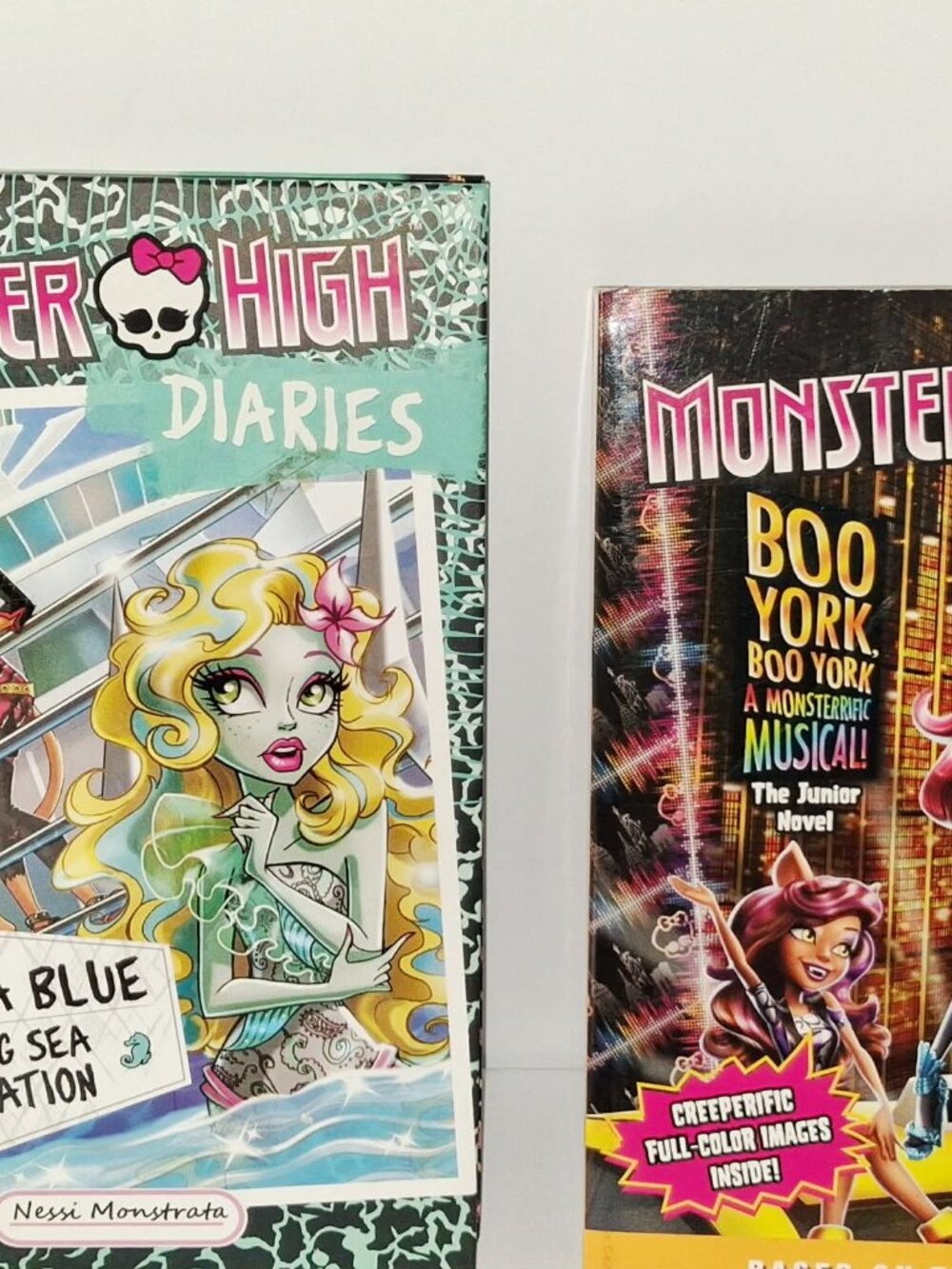 Monster High Diaries: Lagoona Blue - Hardcover Book And Boo York Paperback Book